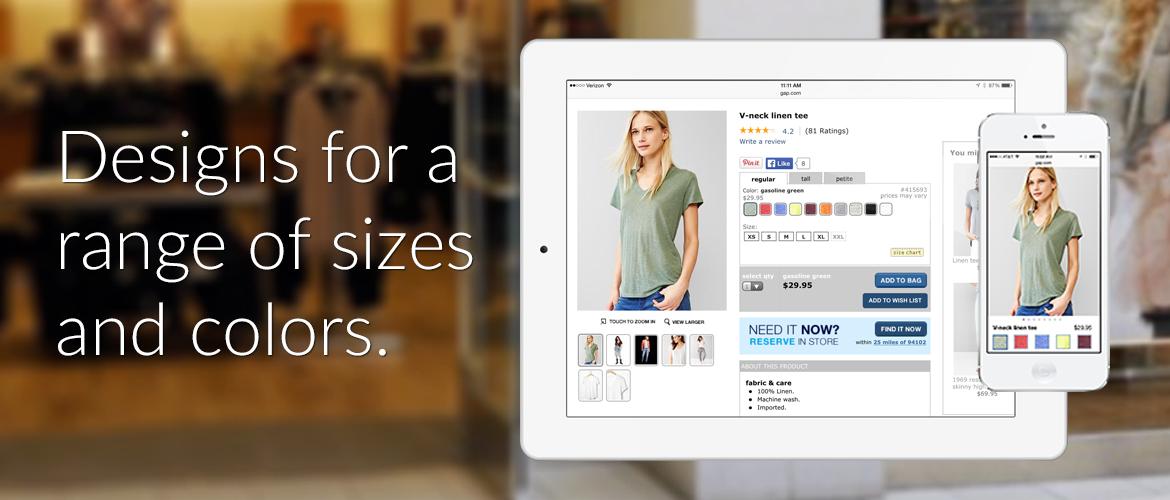 Gap Inc E-commerce and Mobile POS