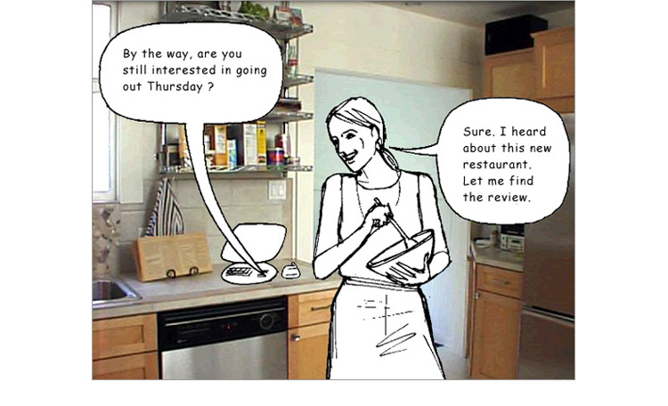 Vignette showing the IBM Info Appliance